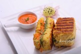 GRILLED DHOKLA SANDWICH