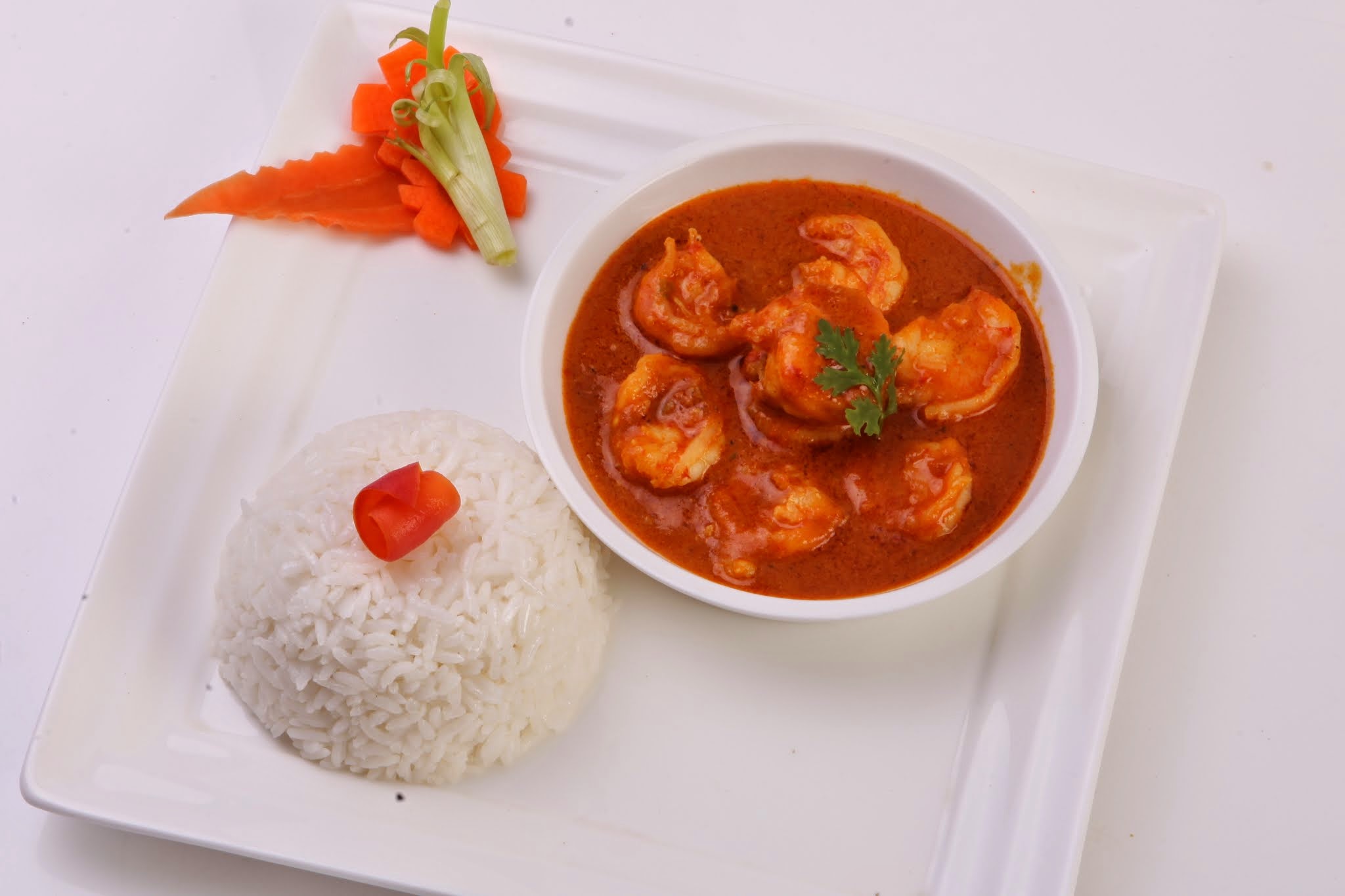 Prawns in Coconut Curry