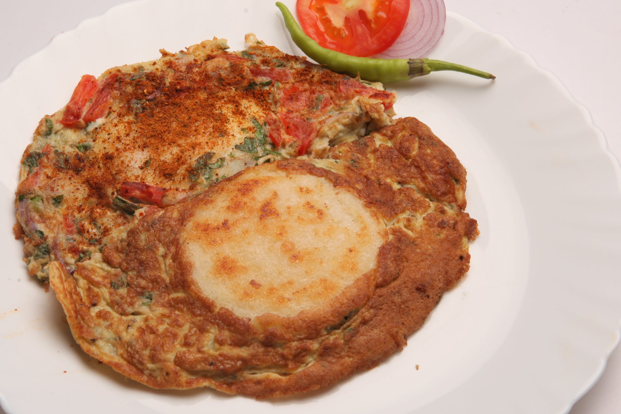 Idli Omlette