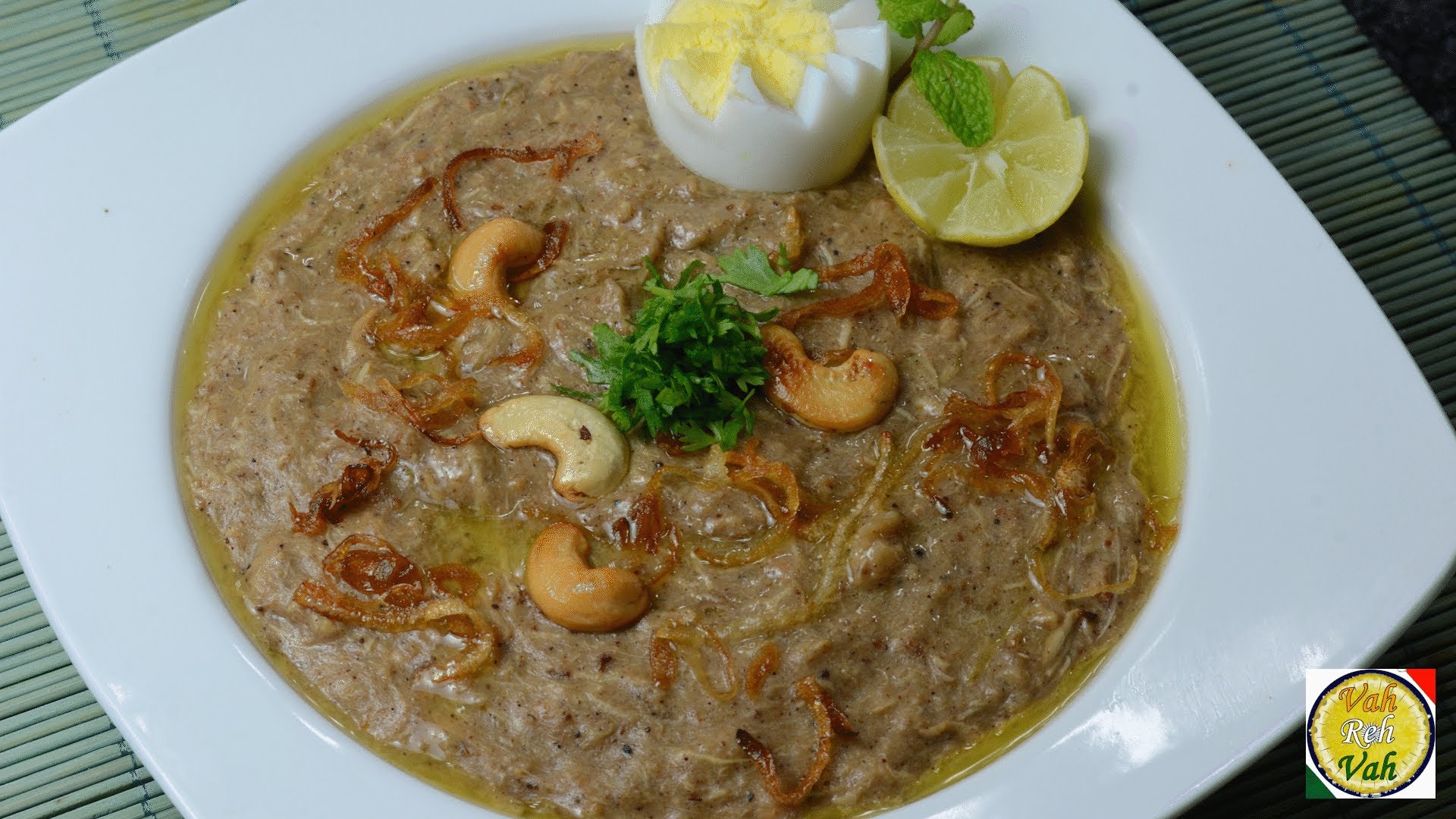 Vegetable haleem recipe, Veg haleem masala | vahrehvah