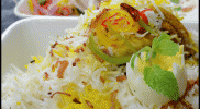 Chooza biryani aromatic basmati rice with spring chicken