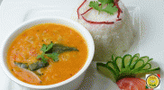 Bottle Gourd and Split Green Moong Dal Curry