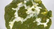 Methi Chaman -  Indian Cheese with green sauce