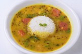 Tadka Dal With Capsicum Bell Pepper
