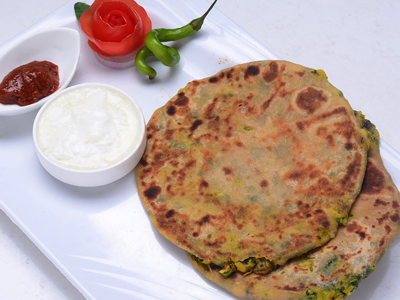 Parathas with Radish