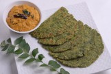 Curry Leaves & Moong Dal Rotis