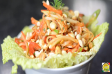 Som Tam - Thai Papaya Salad with dry shrimp 