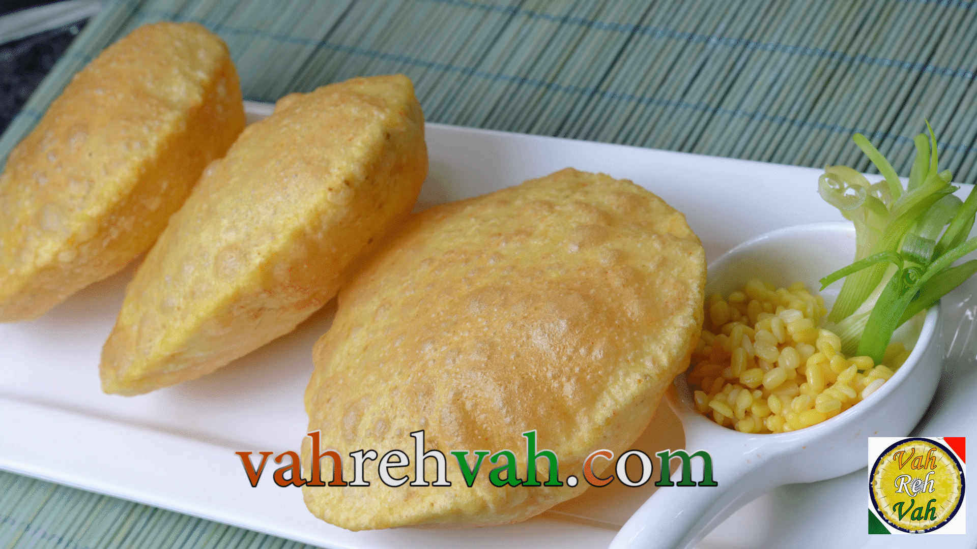 Puri with Moong Dal