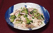 Squid and Broccoli Stir-fry