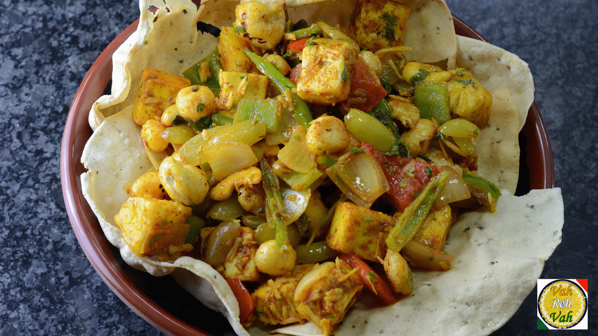 Chatpata Phaldari Phool Makhana Paneer