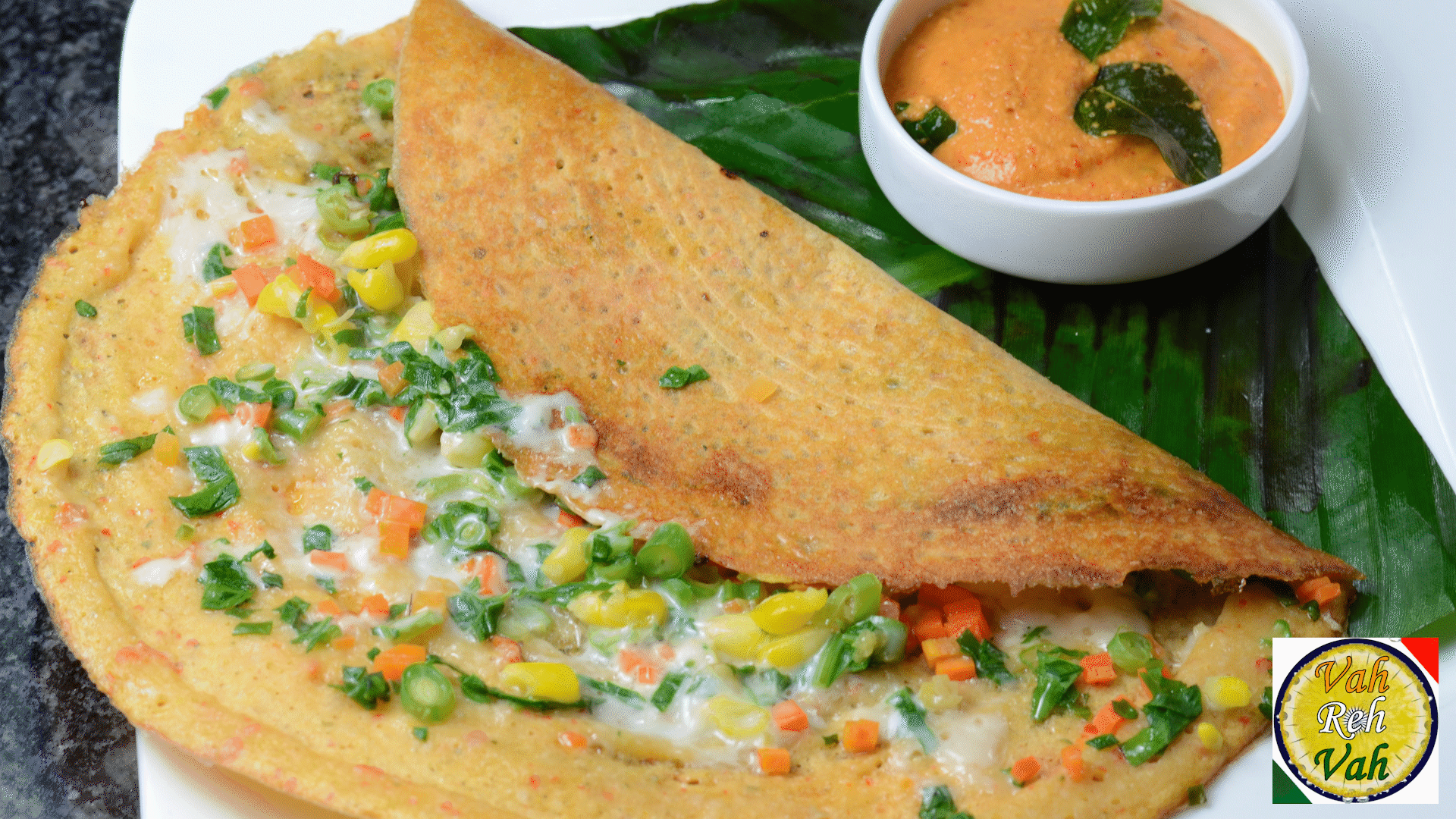 Mixed vegetable dosa