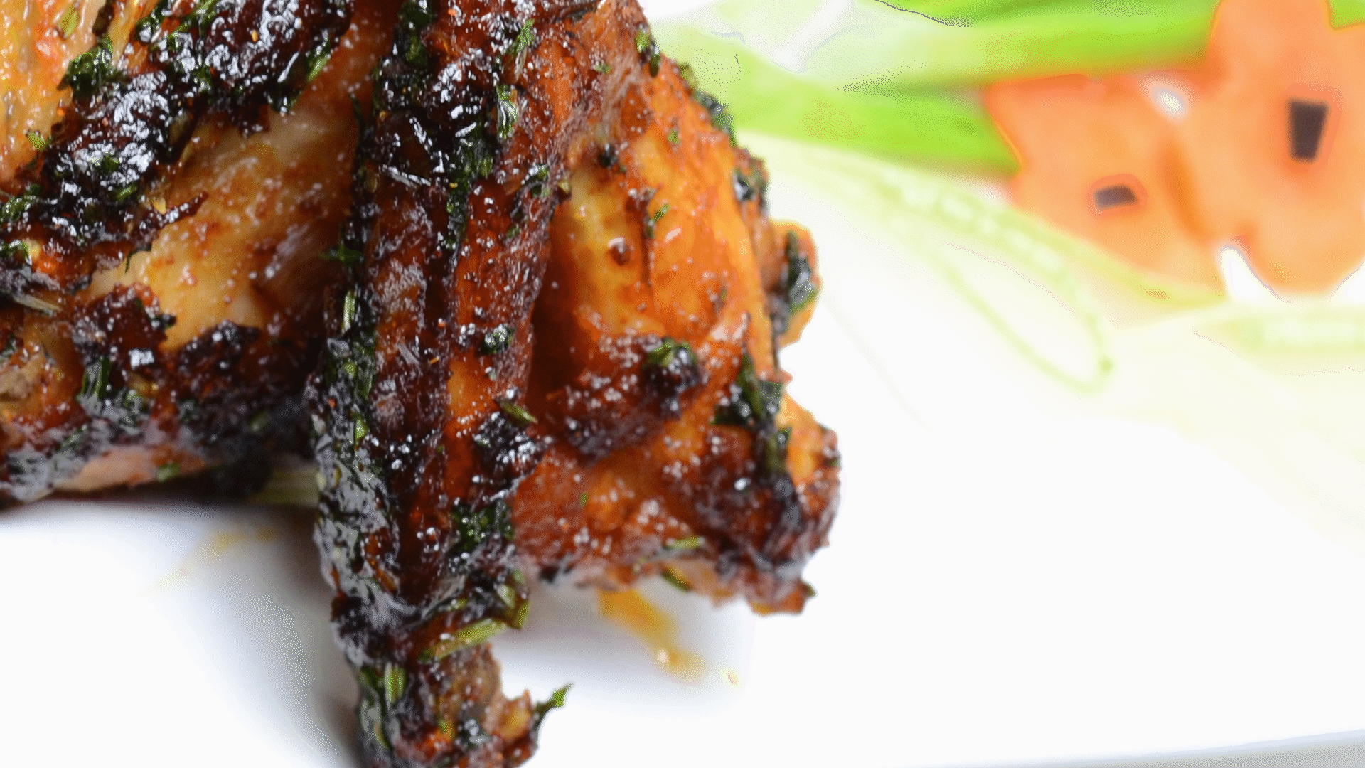 Spicy Honey Chicken Wings