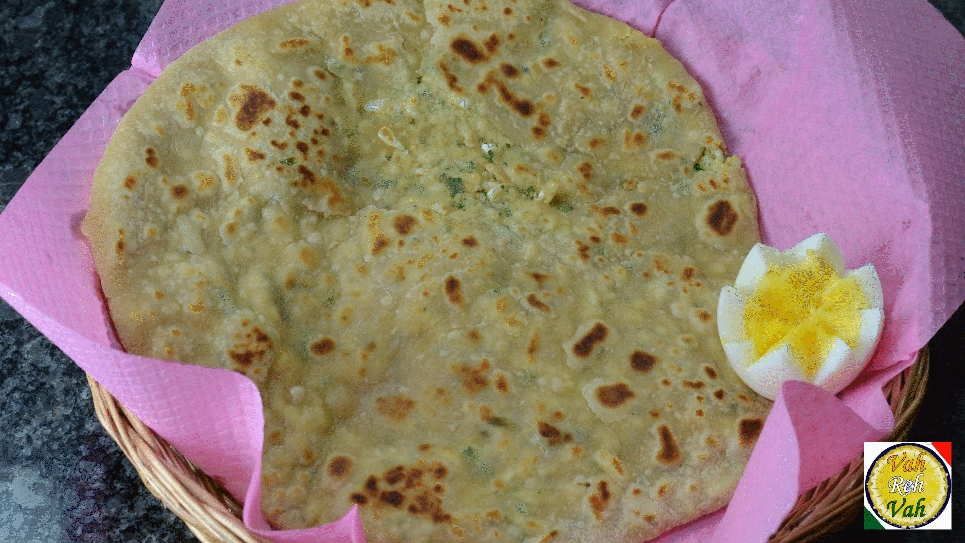 Masala Egg Paratha