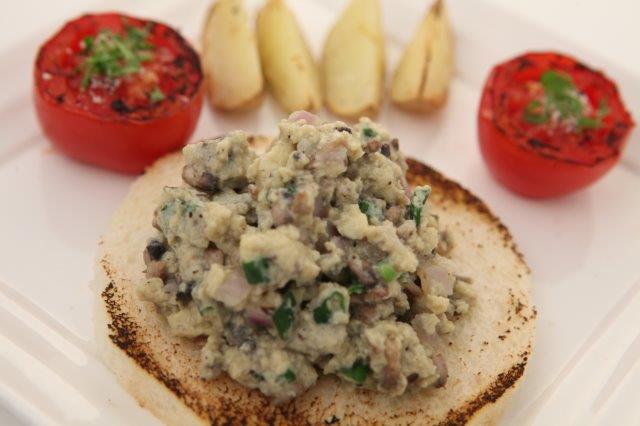 Mushroom Scrambled Eggs